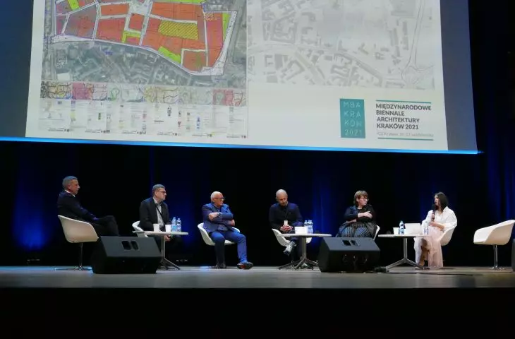 from left: Tomasz Janowski, Rafał Matyja, Jan Pamuła, Paweł Jaworski, Magdalena Sroka, Małgorzata Tomczak