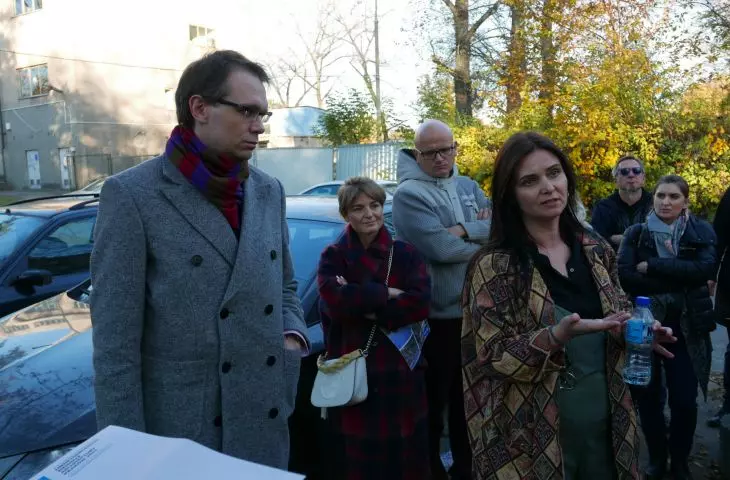 Małgorzata Tomczak (Editor-in-Chief of Architektura & Biznes) and Marek Kaszyński (President of SARP Krakow Branch)