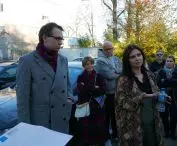 Małgorzata Tomczak (Redaktorka Naczelna Architektura & Biznes) i Marek Kaszyński (Prezes SARP Oddział Kraków)