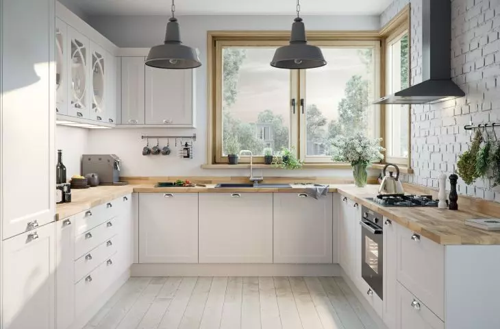 Arranging the kitchen with Castorama
