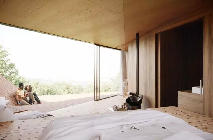 Cocoon project, interior