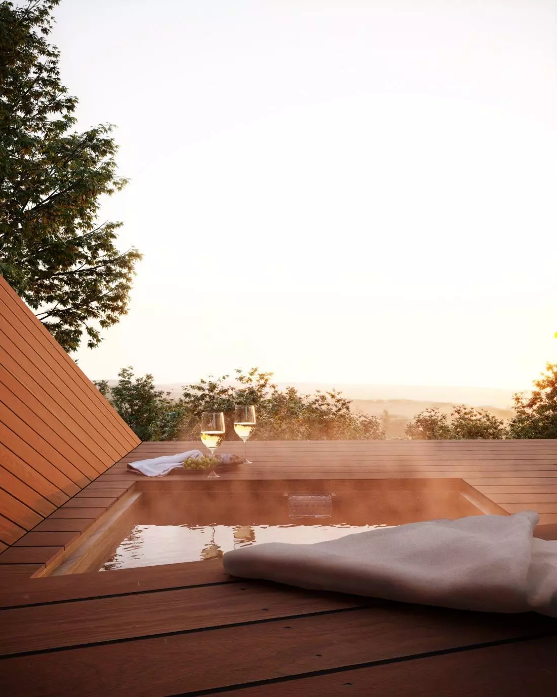 Projekt cocoon, jacuzzi