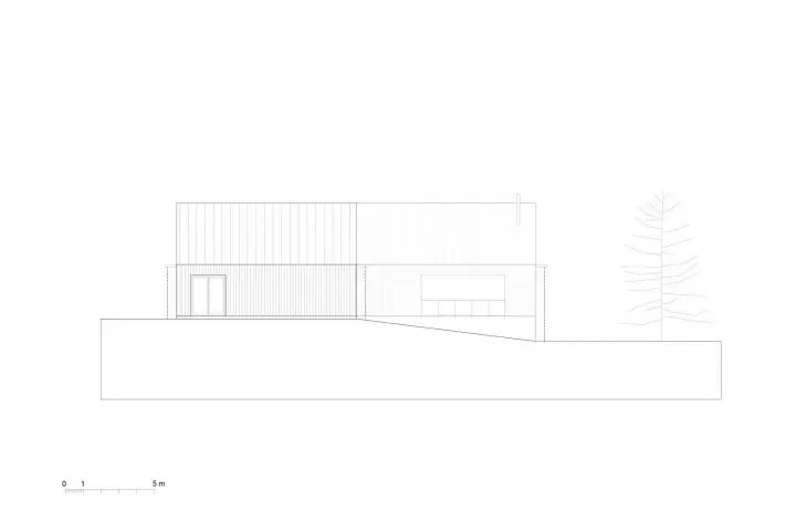 west elevation