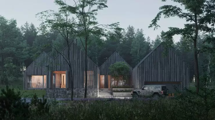 elewacja front elevation of house