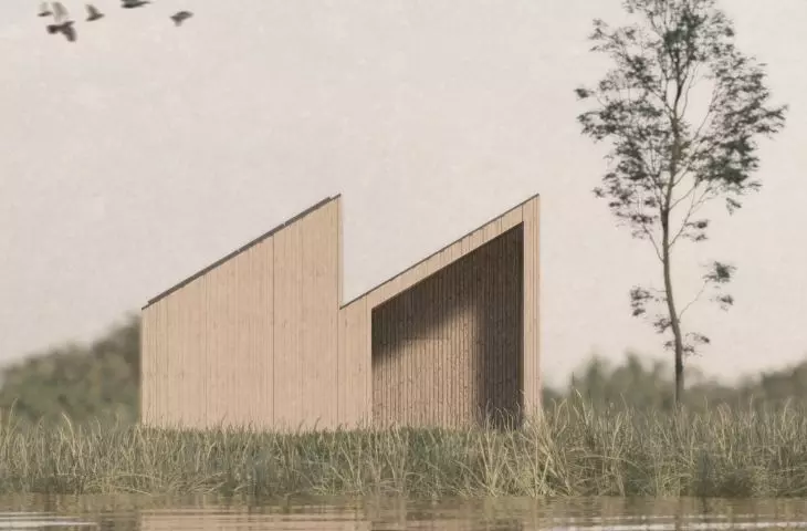 Projekt Modewood wykonany z drewna CLT