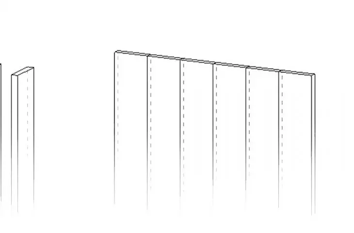 Modewood project, moving blinds diagram