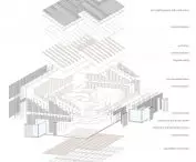 Modewood design, axonometry