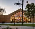 Lubashka wedding house, large glass windows