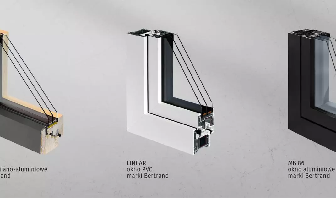 Modern technology and diverse design of Bertrand windows