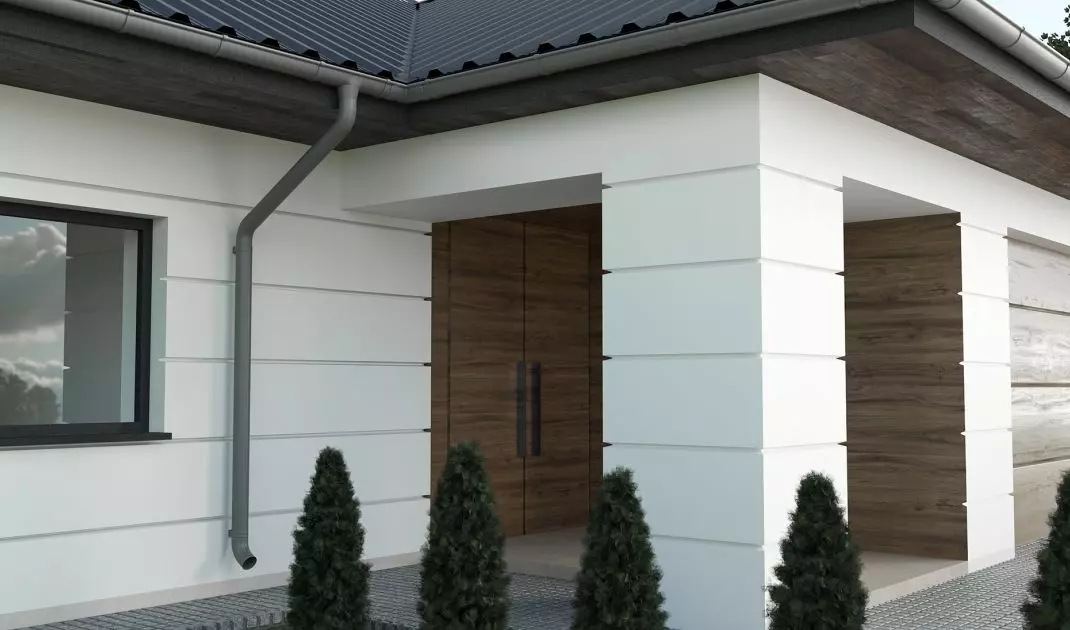 Zastosowano listwę PVC BP11 HTS – bonia trójkątna