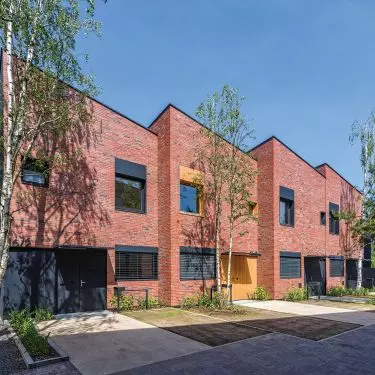 New Strzeszyn, Poznań (INSOMIA design office), tile: HF54 ROMAN THEATRE, LF12 OLD AMBER, LF14 CASTLE ROCK