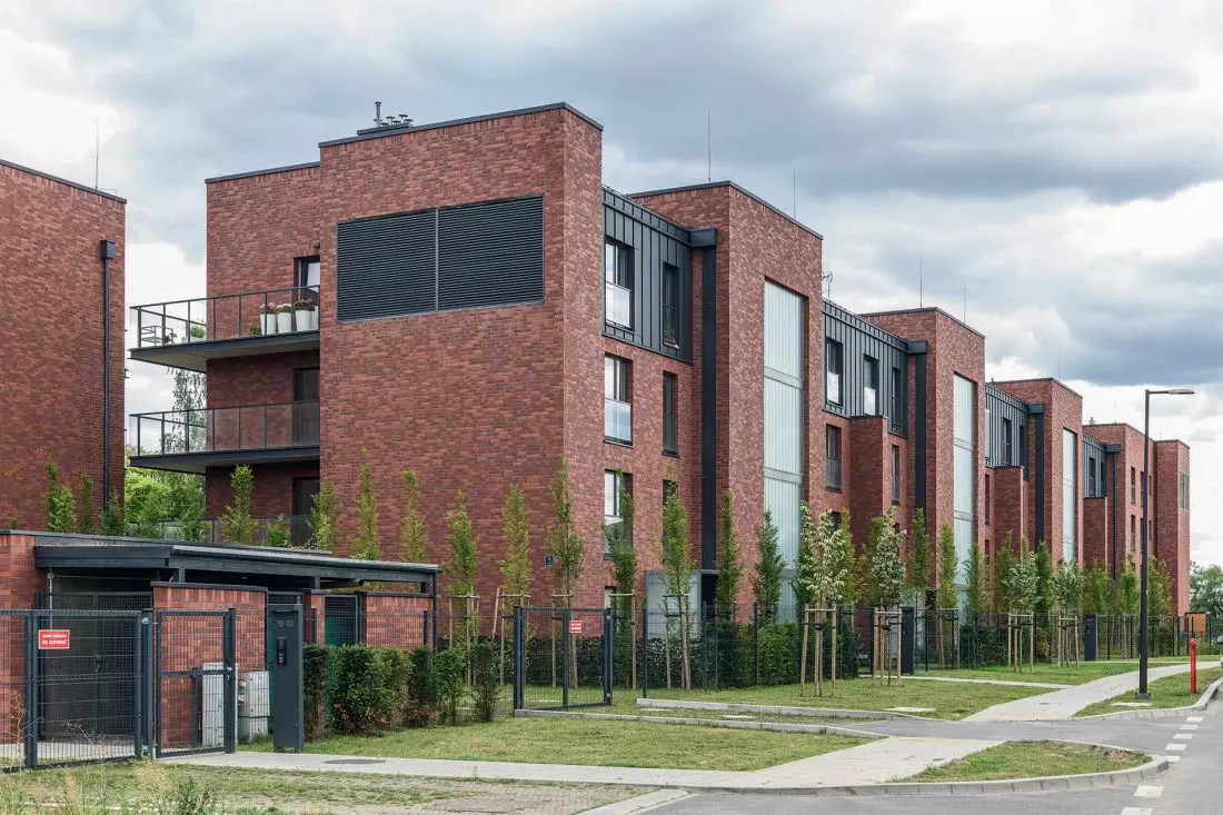 Stara Cegielnia,
Poznań (biuro projektowe Design Studio), płytka: HF41 GOTHIC SMILE © KLINKIER PRZYSUCHA