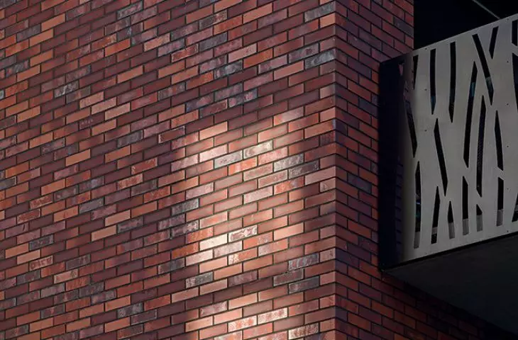 Legnicka Basin, Wroclaw (Group-Arch design office), tile: HF30 HEART BRICK, HF39 RED SQUARE, HF41 GOTHIC SMILE