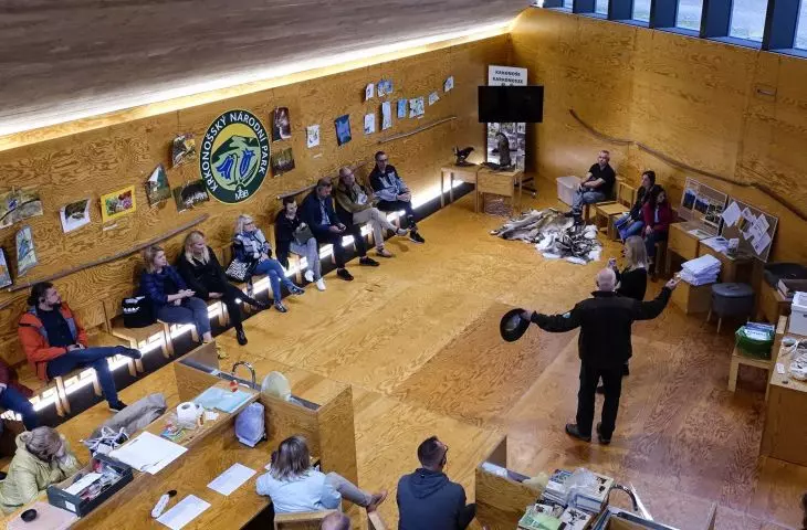 Czech Krkonoše KRTEK Center for Ecological Education in Vrchlabi, proj.: Petr Hájek