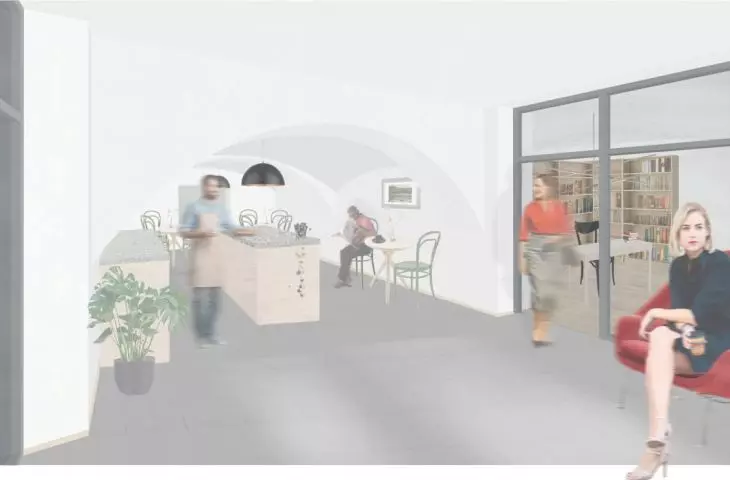 A project to expand and modernize the former guesthouse into the headquarters of the City Hall and other services for residents, Bily Potok