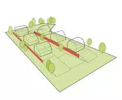 scheme of formation of the settlement