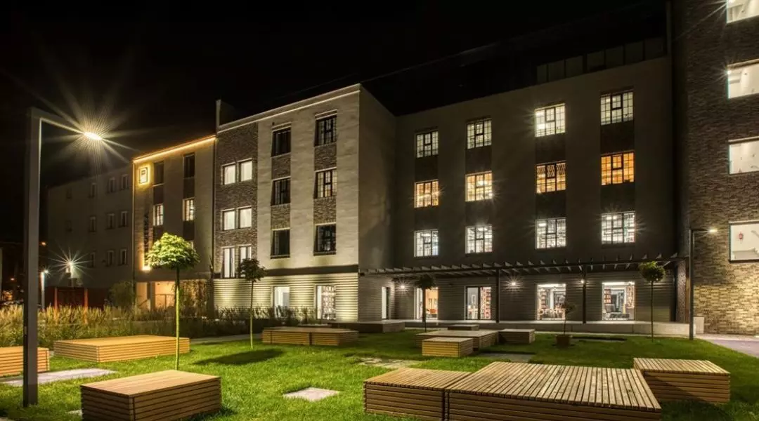 Wyróżnienie (ex aequo), Nowa siedziba Miejskiej Biblioteki Publicznej w Żorach