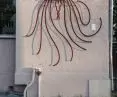 Jellyfish placed on Swietojanska Street