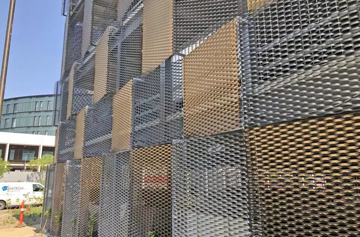 Multilevel parking lot of MSCP Herlev Hospital, Denmark