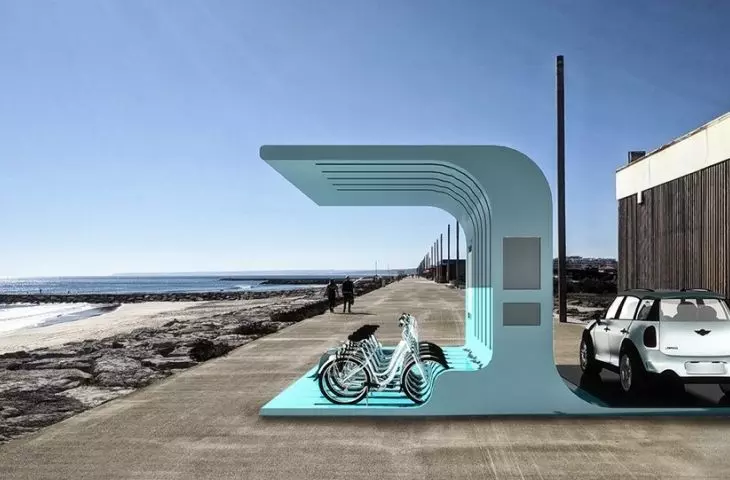 Urban bicycles and electric cars are also a proposal of the project authors