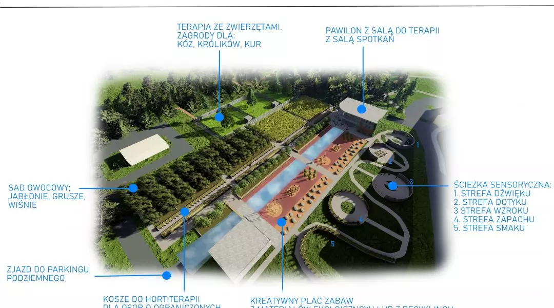 Wyróżnienie za projekt ogrodu na dachu