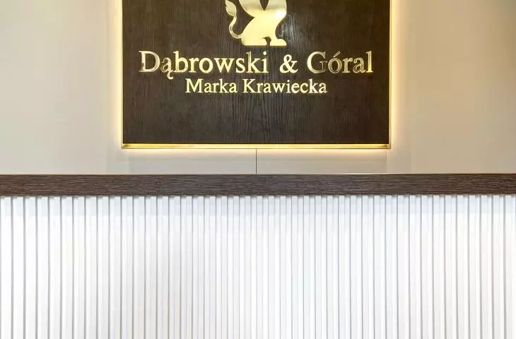 Salon mody męskiej Dąbrowski & Góral, logo