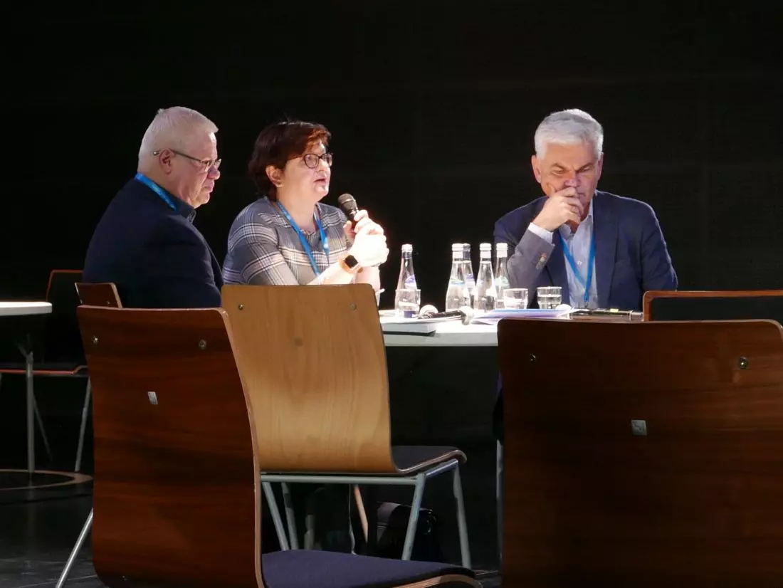 od lewej: Jerzy Hausner, Agnieszka Chłoń-Domińczak, Edwin Bendyk