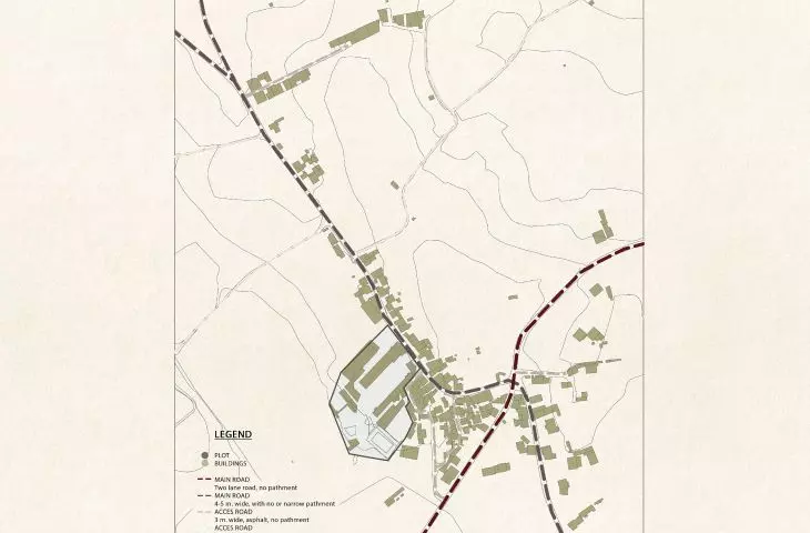 Projekt hotelu Monte D’Oiro, analiza terenu