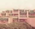Monte D'Oiro hotel project, the building was made of reinforced earth
