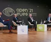 from left: Robert Piaskowski, Minou Esquenet, Jerzy Muzyk, Ernst Woller