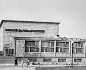 Municipal Cultural Center in Radlin, designed by Maria Ostrowska-Siemek, Krzysztof Siemek, 1961-1964