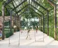 Visualization of the park at 15 Dekerta Street in Krakow