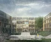 wnętrze urbanistyczne kwartału przy rynku, stan docelowy