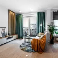Mieszkanie na Bielanach Warszawa - salon