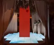 Część wystawy województwa łódzkiego – sala immersji