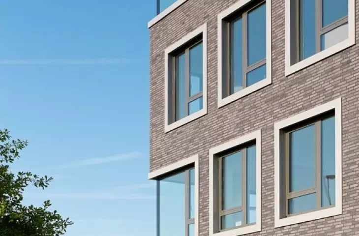 A clinker façade in a new look: StoBrick