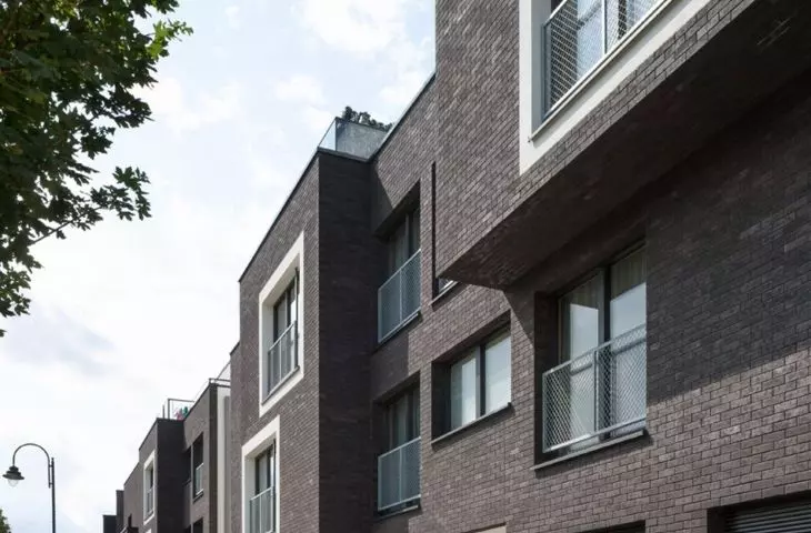 A clinker façade in a new look: StoBrick
