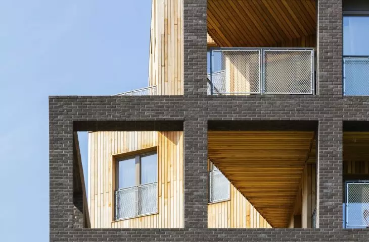 A clinker façade in a new look: StoBrick