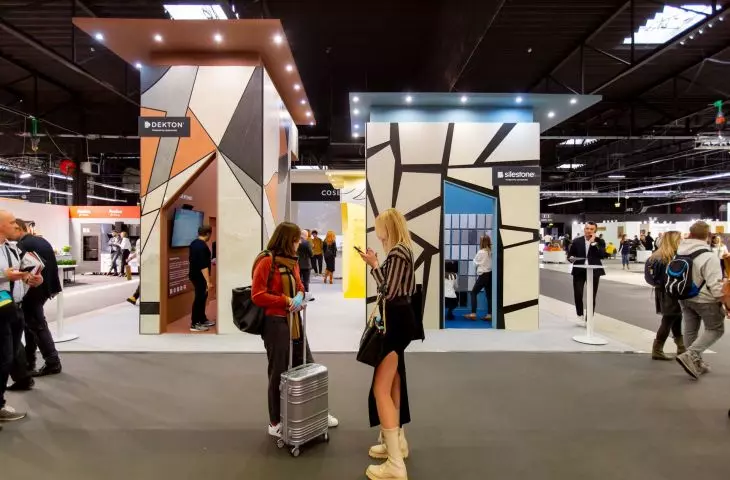 Cosentino booth at Warsaw Home 2021