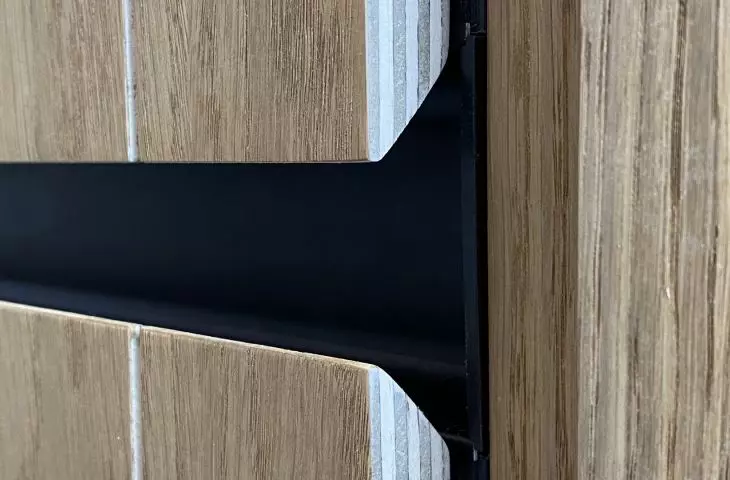 Front veneered on plywood
