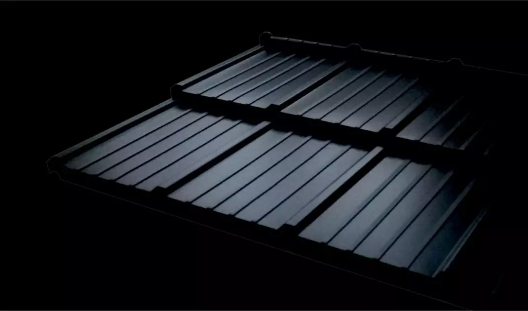 Quattro de Lux sheet metal roofing