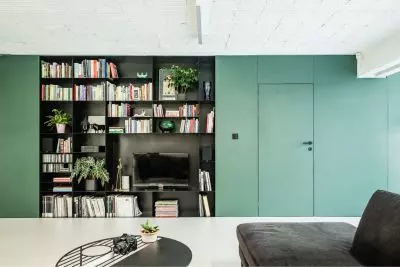 zielony furniture box scala interior