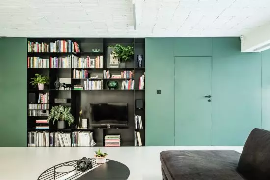 zielony furniture box scala interior