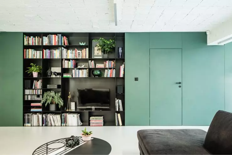 zielony furniture box scala interior