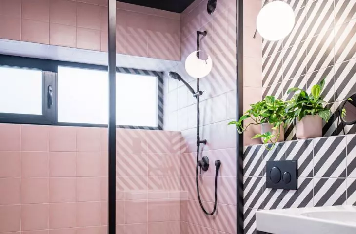 pink wall tiles