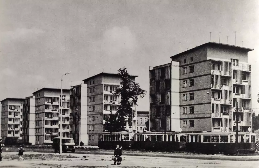 Punktowce przy ul. Piłsudskiego 4-10 we Wrocławiu, proj. Konrad Jarodzki.
