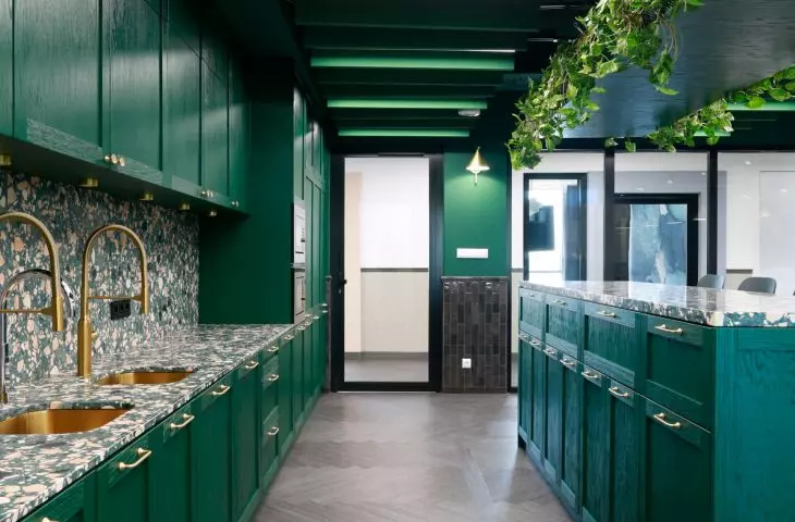 Coworking room - kitchen area