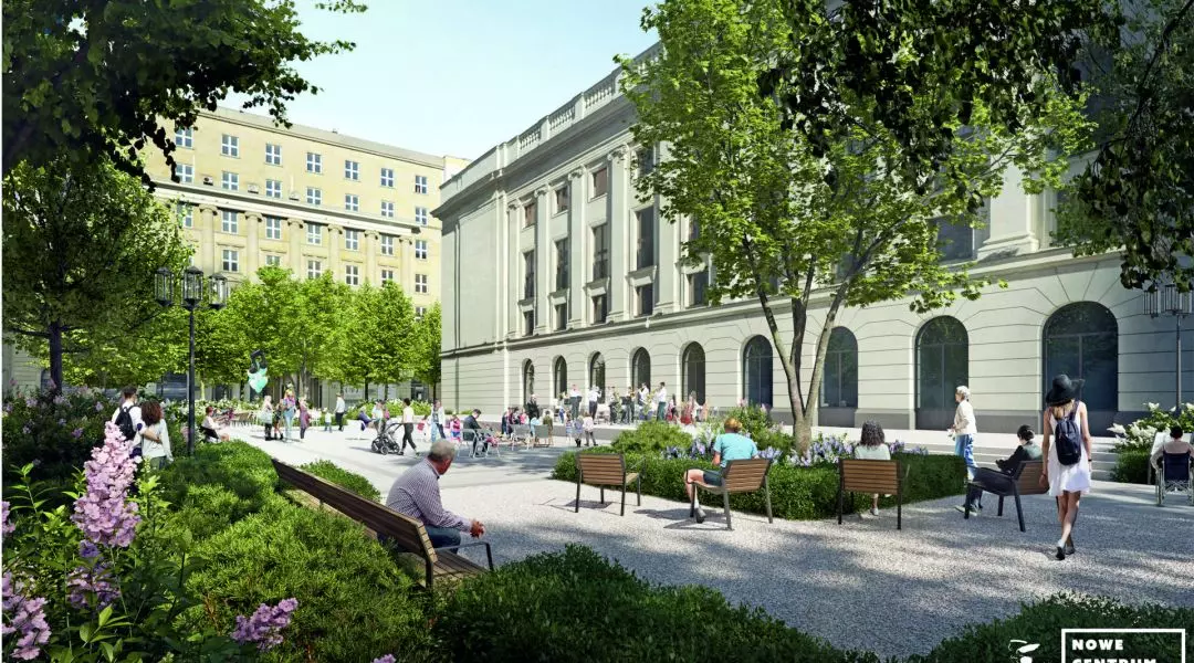 I Nagroda, proj.: RS Architektura Krajobrazu; plac Młynarskiego