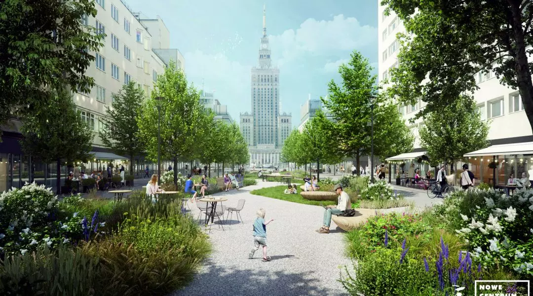 I Nagroda, proj.: RS Architektura Krajobrazu; ul. Złota