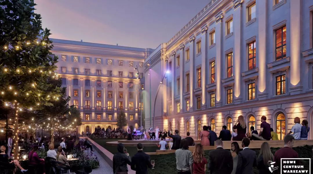 Wyróżnienie, proj.: S&P ARCHITEKTURA KRAJOBRAZU; plac Młynarskiego